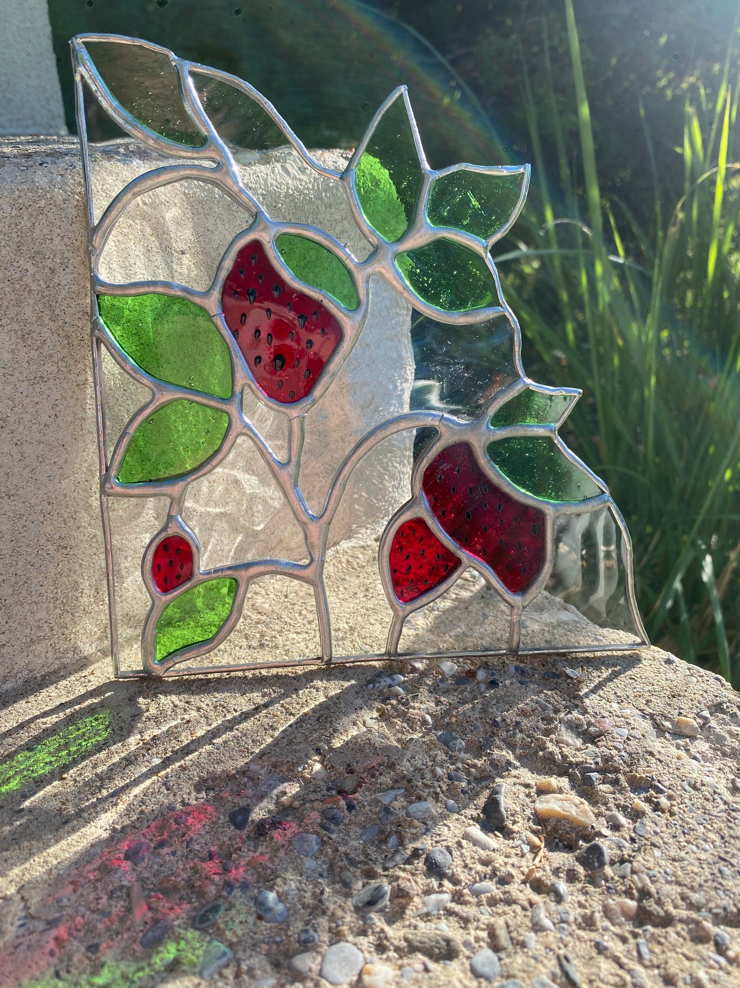 Strawberry corner panel