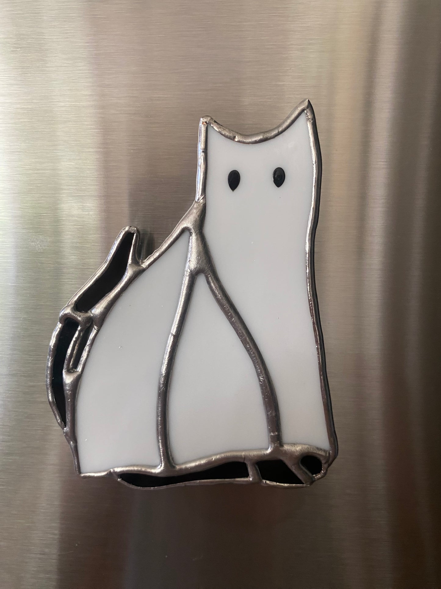 Ghostly Cat Magnet
