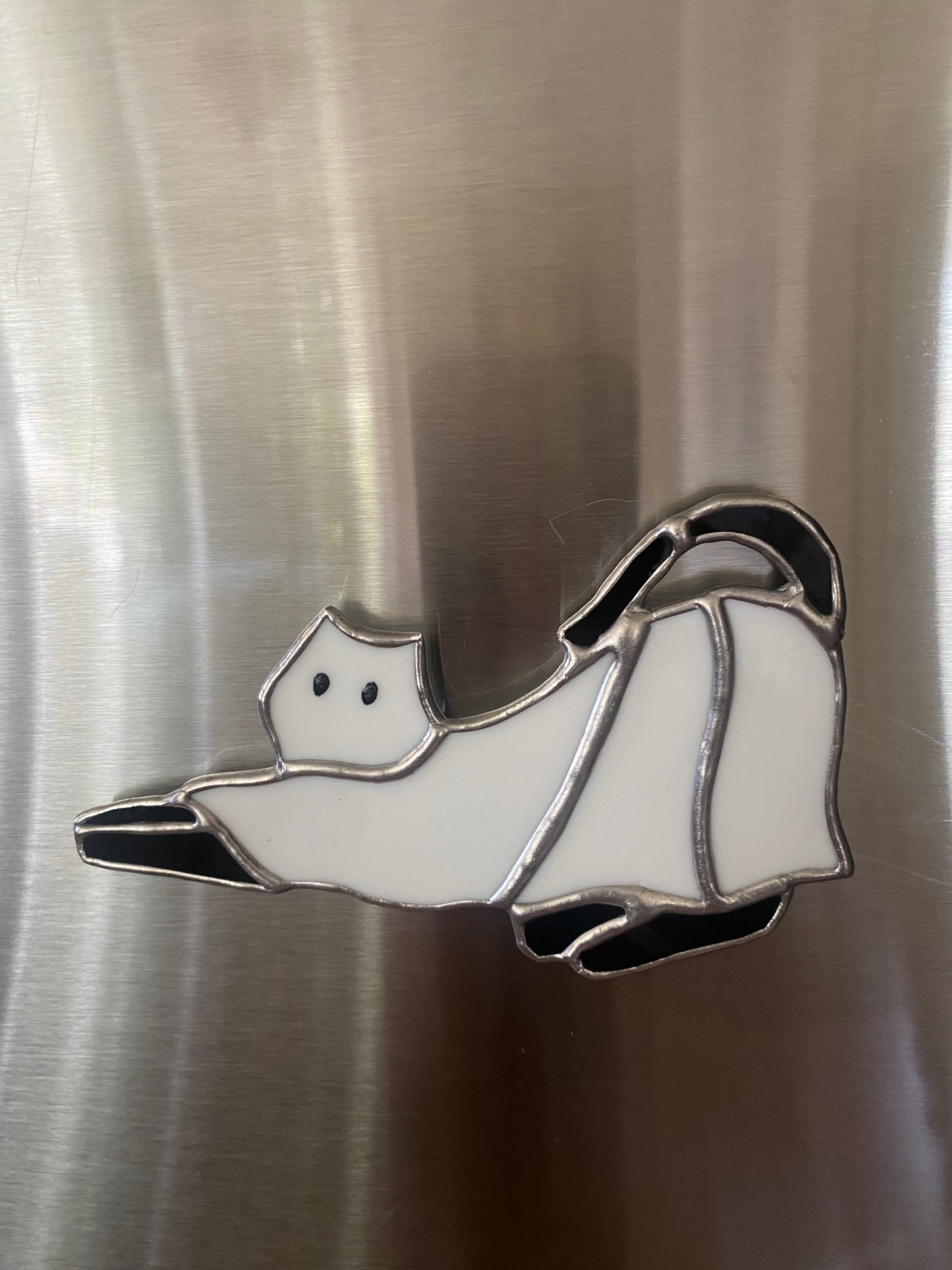 Ghostly Cat Magnet