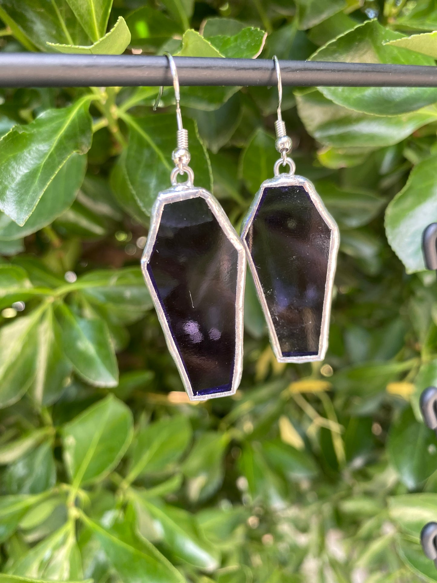 Small Coffin Earrings