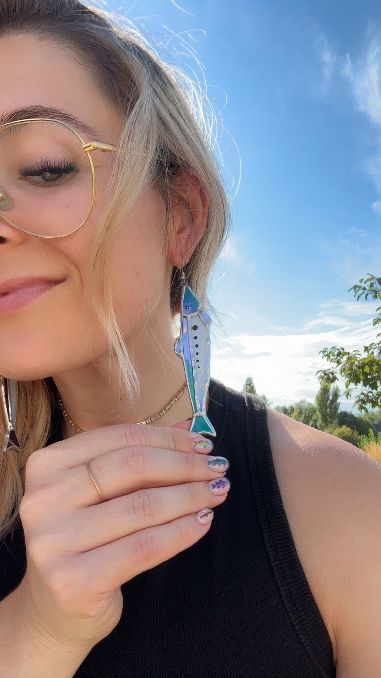 Sardine Earrings
