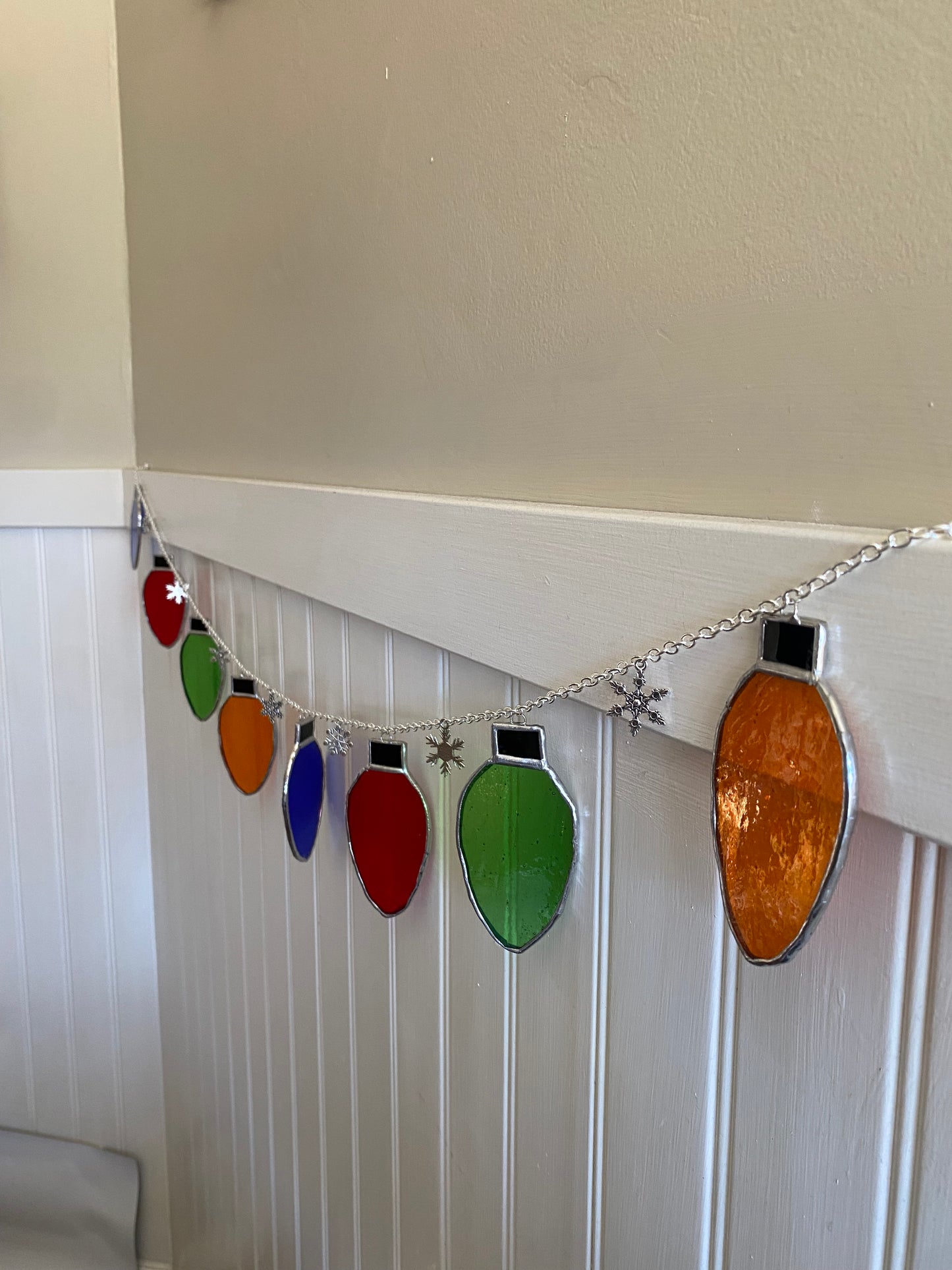 Christmas Light Garland