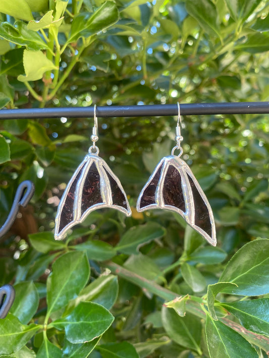 Small Bat Wing Earrings
